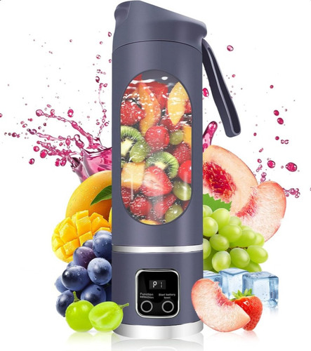 شیکر ۱۲ تیغه شارژی و اسموتی ساز اورجینال HS-860|شیکر مناسب باشگاه، کمپینگ و محل کار