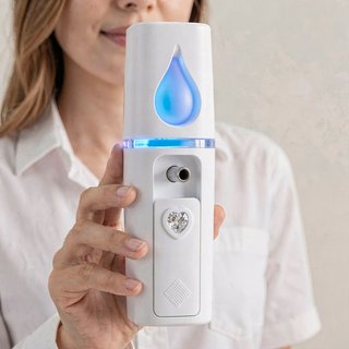 بخور سرد پرجهش جیبی نانو nano پرقدرت مدل اشکی چراغدار