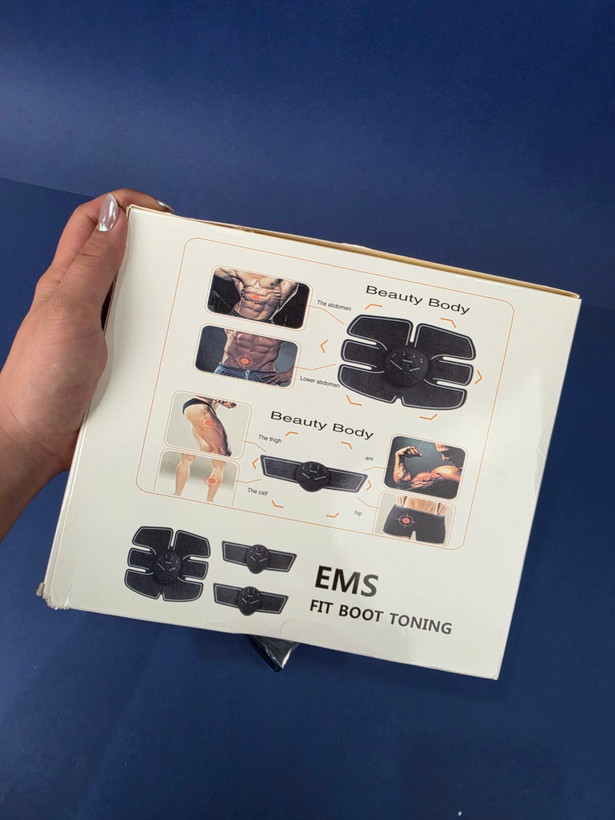 عضله ساز و محرک عضلانی EMS مدل Mobile-Gym اورجینال (۳ عددی شکم و بازو)