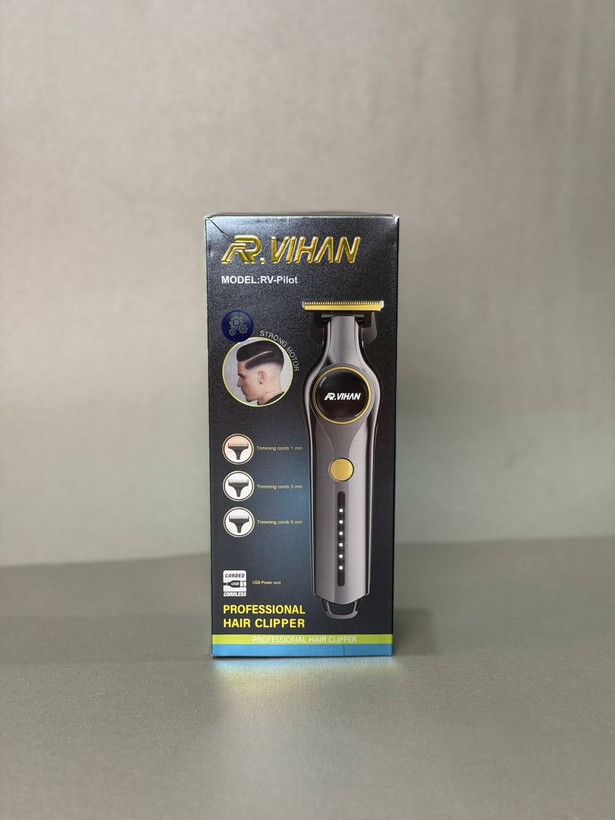 ماشین اصلاح و خط زن حرفهای ویهان مدل RV-Pilot اورجینال؛ شارژی و پرقدرت