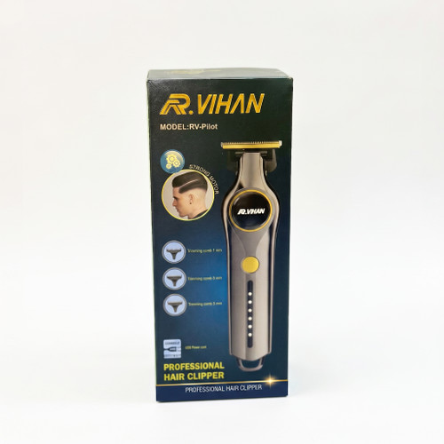 ماشین اصلاح و خط زن حرفهای ویهان مدل RV-Pilot اورجینال؛ شارژی و پرقدرت