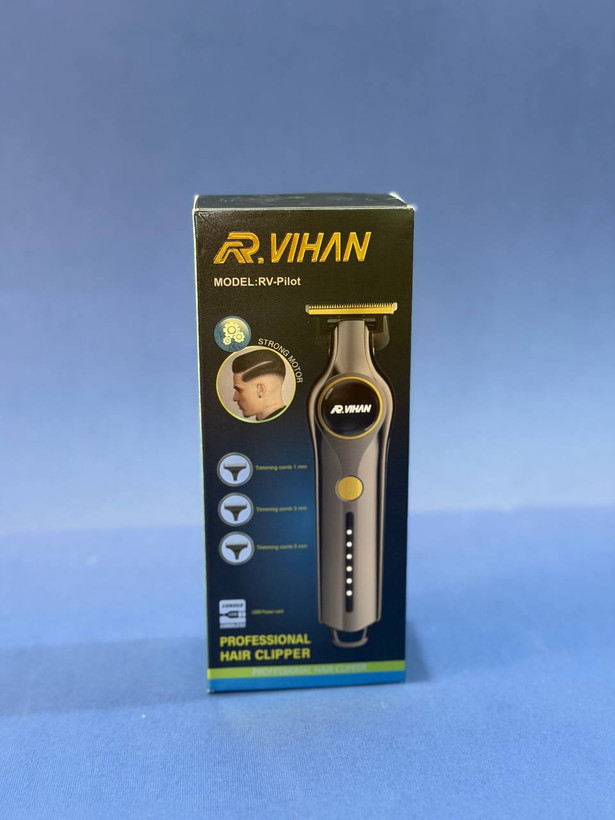 ماشین اصلاح و خط زن حرفهای ویهان مدل RV-Pilot اورجینال؛ شارژی و پرقدرت