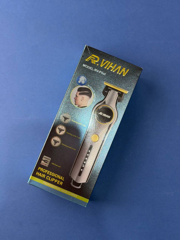ماشین اصلاح و خط زن حرفهای ویهان مدل RV-Pilot اورجینال؛ شارژی و پرقدرت