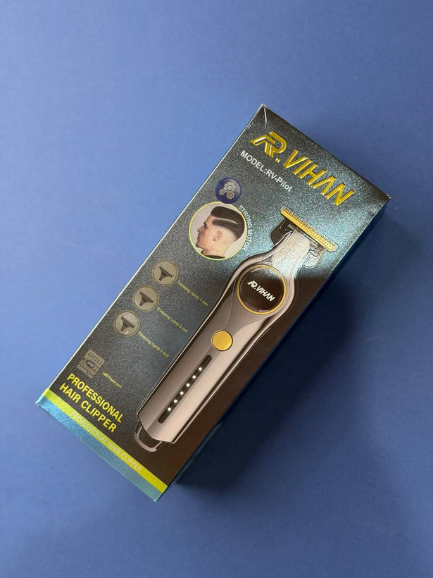 ماشین اصلاح و خط زن حرفهای ویهان مدل RV-Pilot اورجینال؛ شارژی و پرقدرت