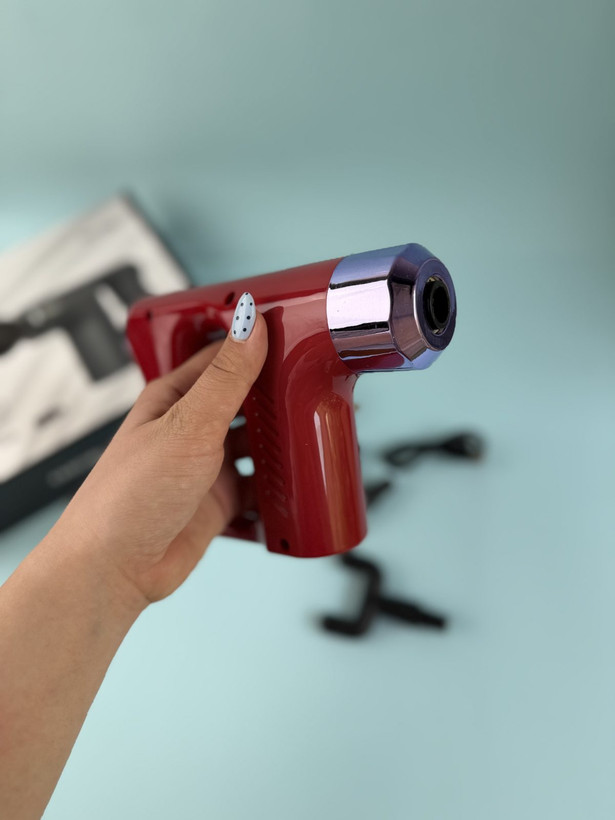 ماساژور تفنگی اورجینال مدل KH-740 | ماساژور ضربهای شارژی ۶ سرعته با ۴ سری
