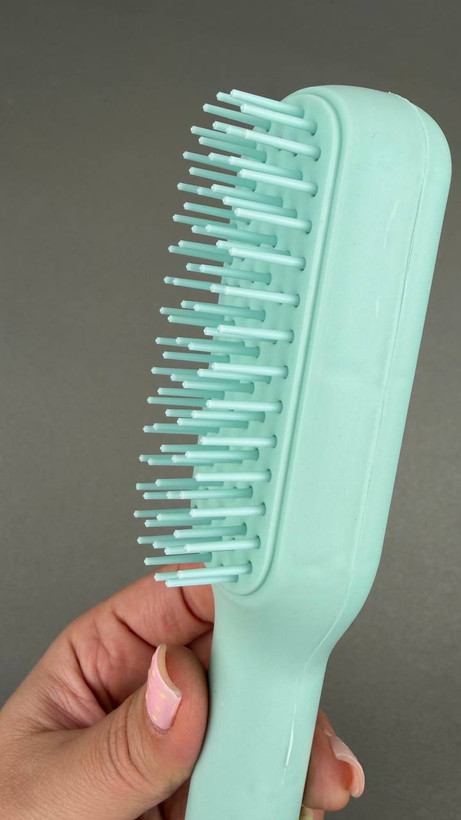 برس مو جادویی دندانه جمع شونده Magic Hair Brush | گره بازکن خودکار با تمیزکاری آسان