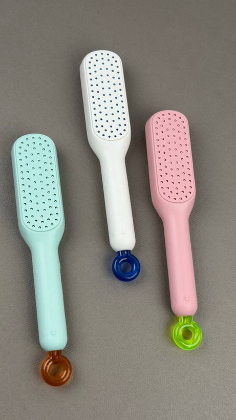 برس مو جادویی دندانه جمع شونده Magic Hair Brush | گره بازکن خودکار با تمیزکاری آسان