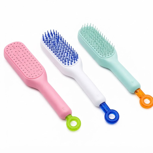برس مو جادویی دندانه جمع شونده Magic Hair Brush | گره بازکن خودکار با تمیزکاری آسان