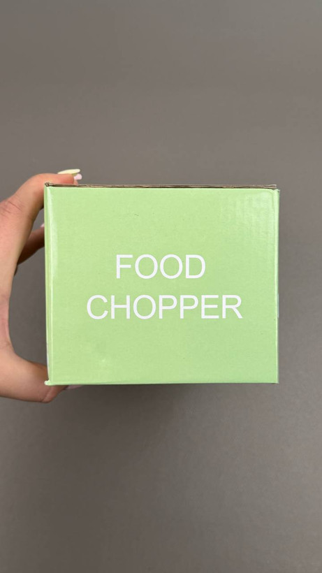 خردکن شارژی ۴ کاره فود چاپر | اسلایسر، پوستکن و برس شستشو مدل Food Chopper